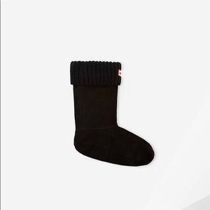 Hunter Short Boot Half Knit Socks